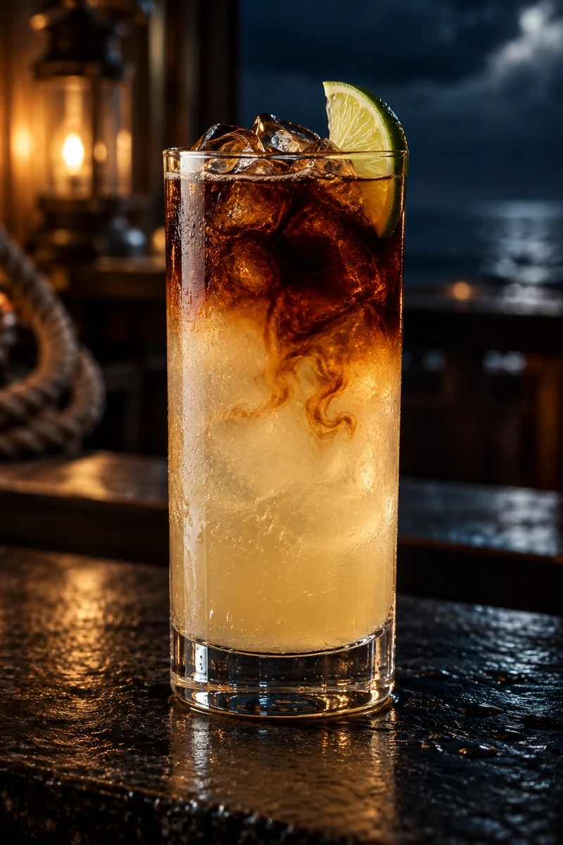 Cocktail Dark ’n’ Stormy