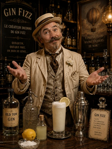 Portrait de Barman de La Nouvelle-Orléans