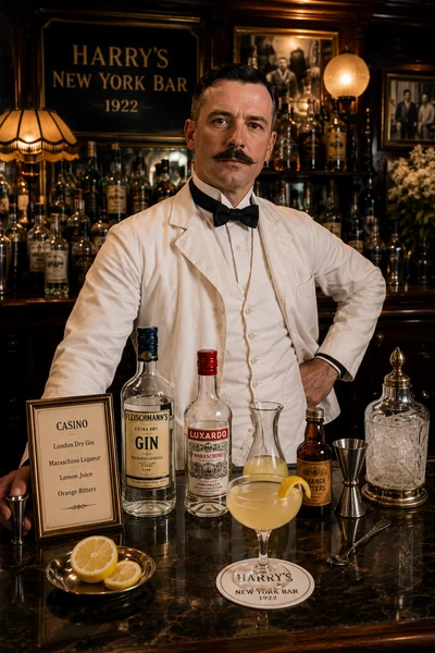 Portrait de Barman du Harry’s Bar